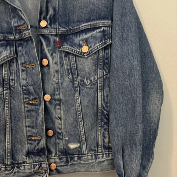 Levi's Premium '90S TRUCKER JACKET Women's Size XS - Picture 5 of 16